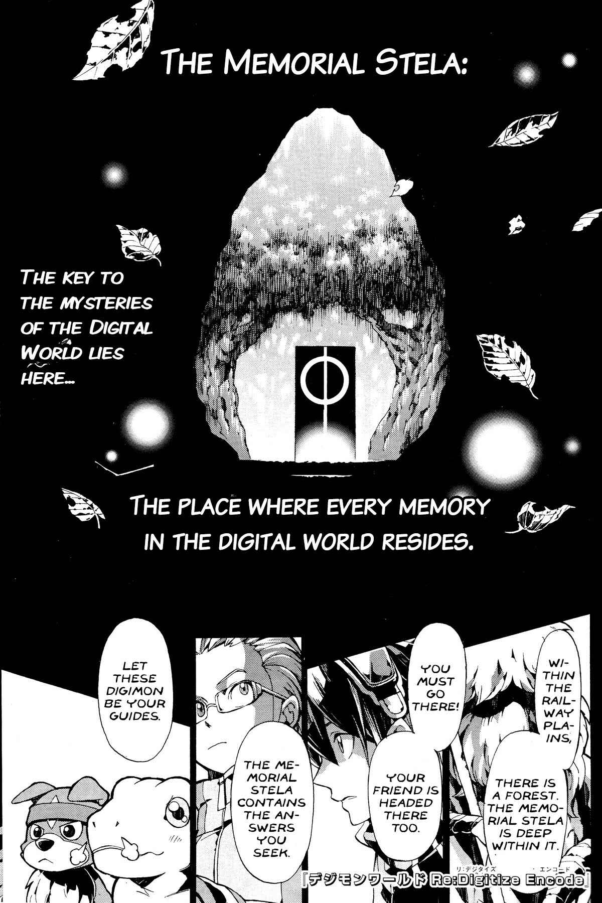 Digimon World Re:Digitize Encode Chapter 3 - Page 1