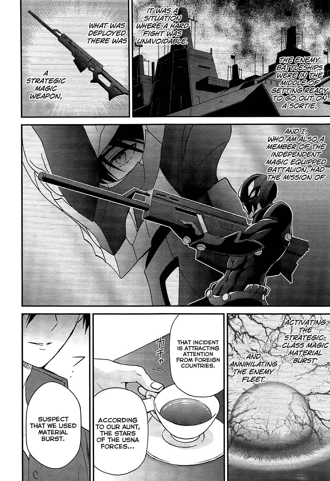 Mahouka Koukou no Rettousei - Raihousha-hen Chapter 1 - Page 10