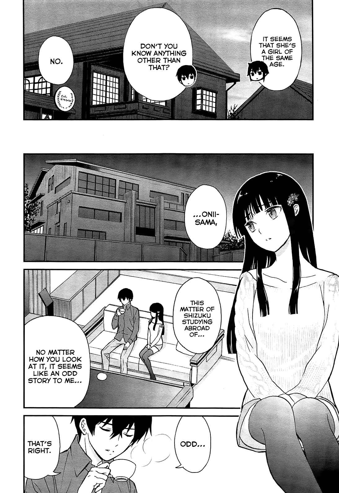 Mahouka Koukou no Rettousei - Raihousha-hen Chapter 1 - Page 8
