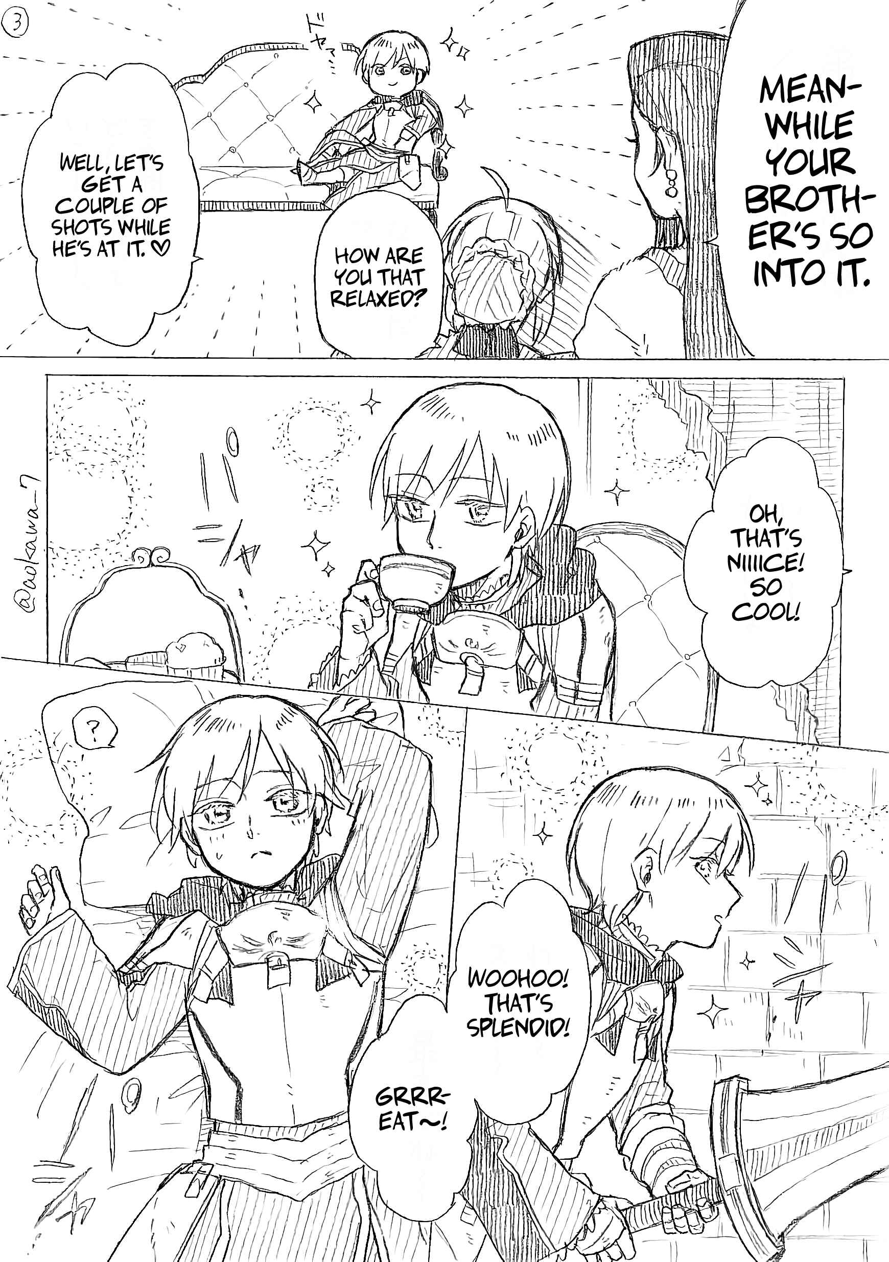 Josou Cosplayer ni Otouto ga Dekiru Manga Chapter 7.2 - Page 3