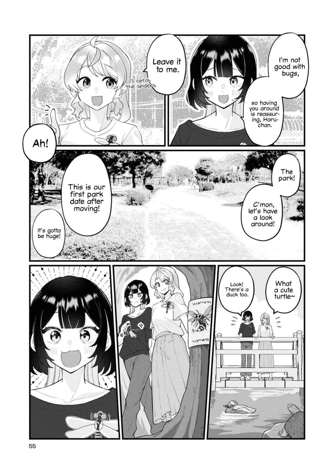 Koharu to Minato: Watashi no Partner wa Onnanoko Chapter 15 - Page 6