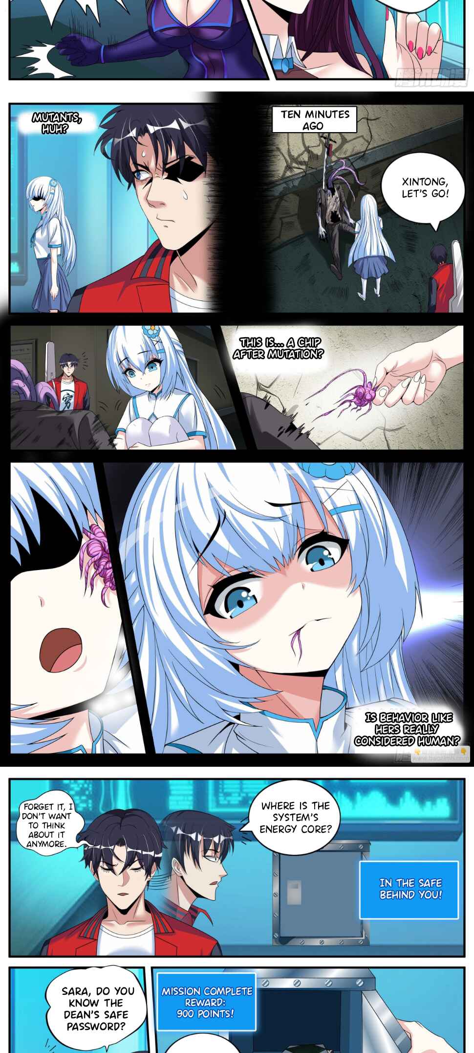 Xìtǒng Sòng Wǒ Bìnànsuǒ Chapter 11 - Page 7