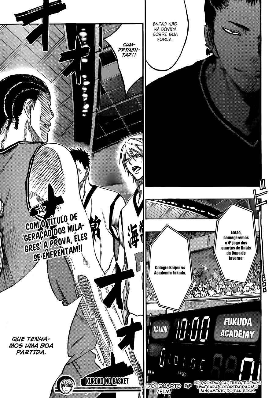 Kuroko's Basketball Chapter 170 - Page 19