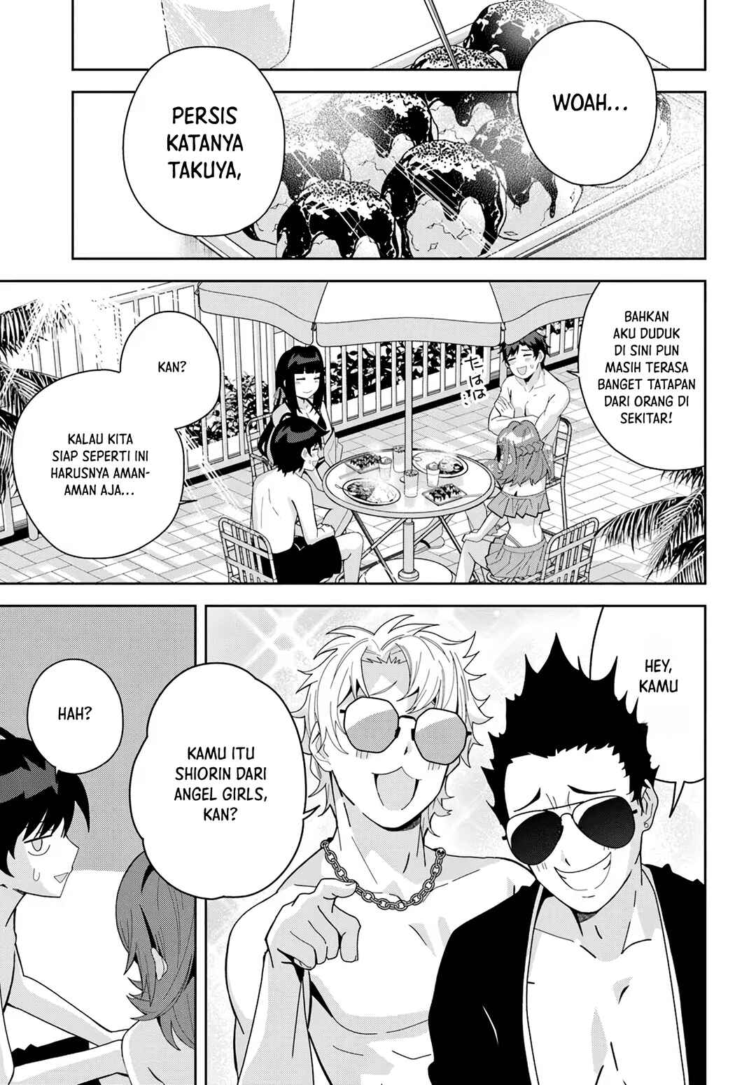Classmate no Moto Idol ga, Tonikaku Kyodou Fushin nandesu. Chapter 17 - Page 16