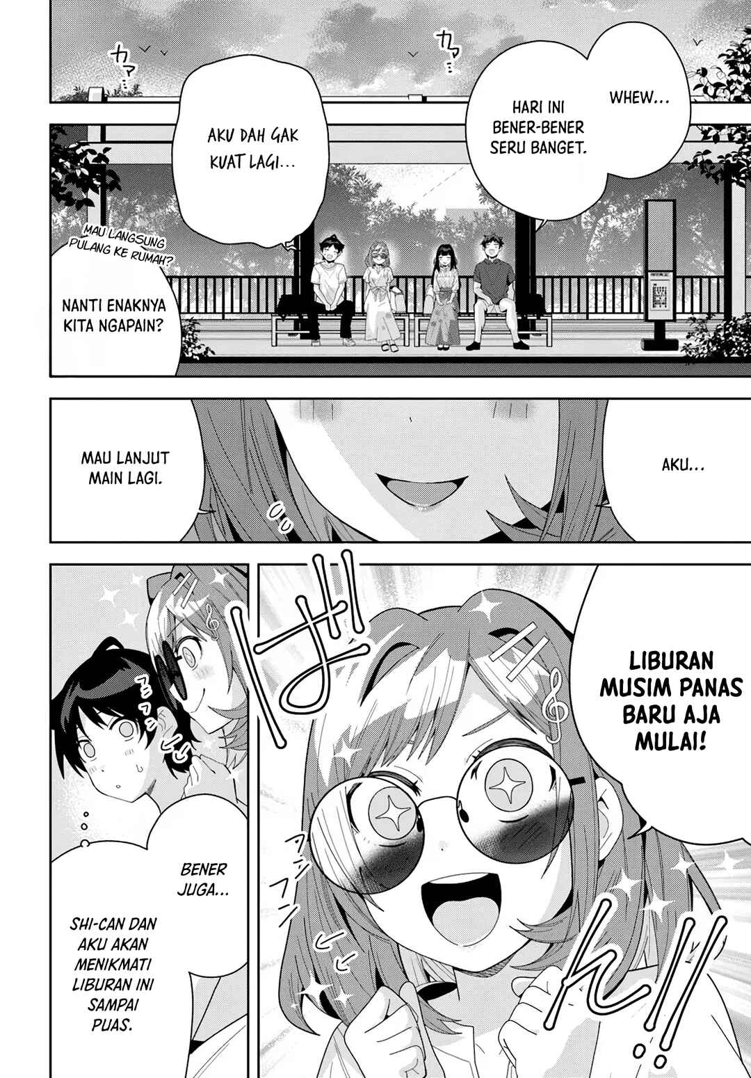 Classmate no Moto Idol ga, Tonikaku Kyodou Fushin nandesu. Chapter 17 - Page 23