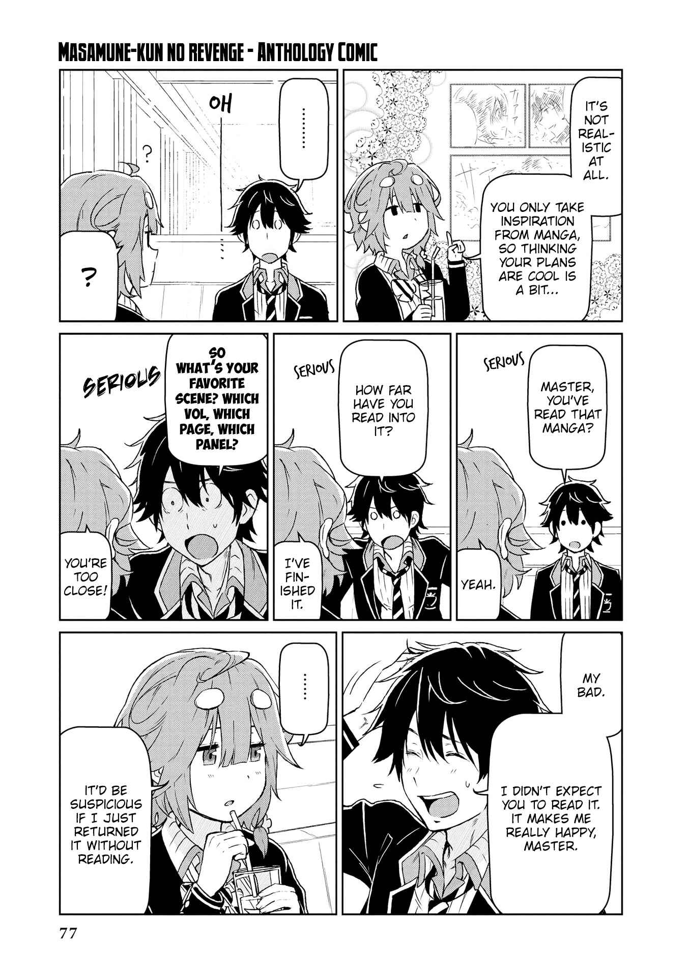 Masamune-kun no Revenge Anthology Comic Chapter 7 - Page 4