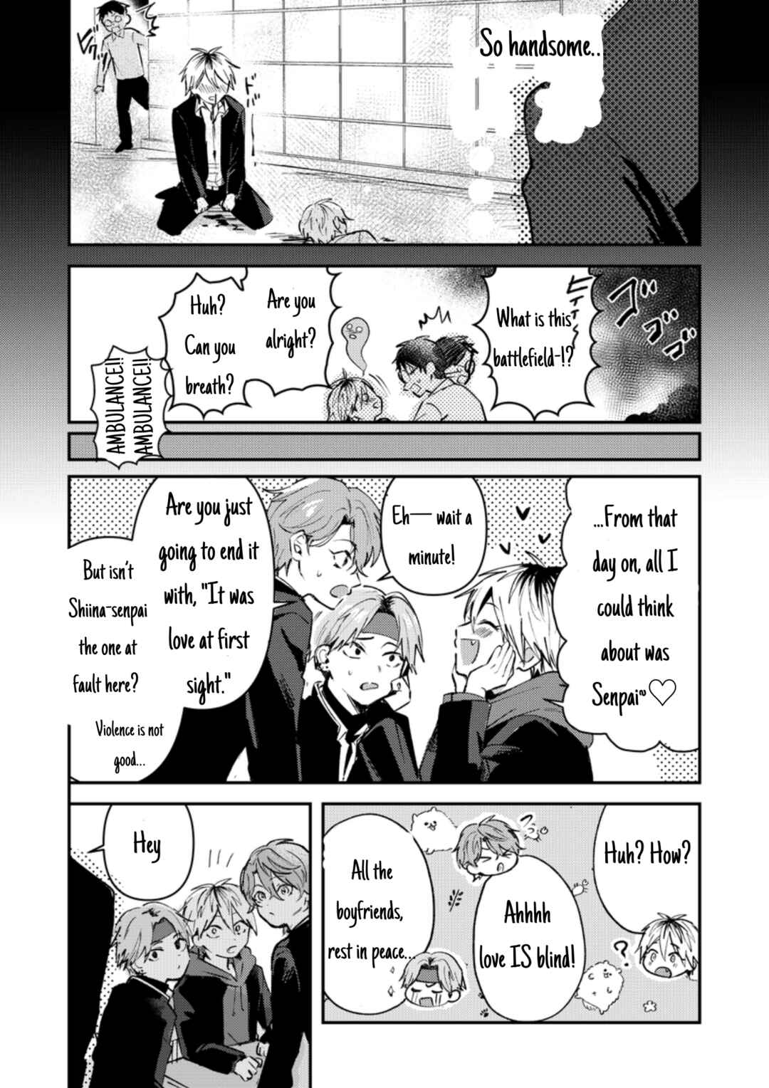 Dameo no Shiina-senpai to Yabao no Sasaki-kun Chapter 5 - Page 9