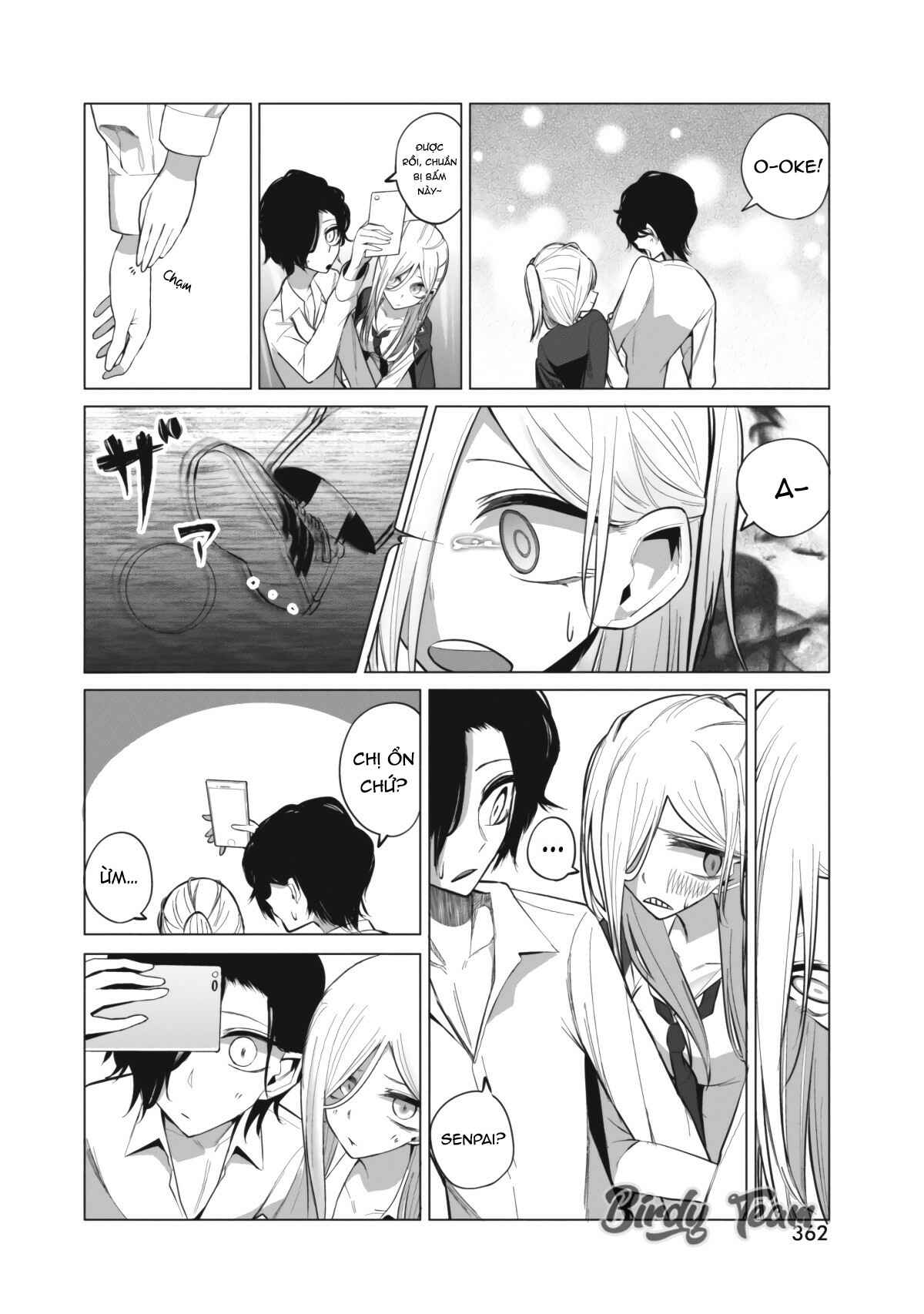 Mizuki-senpai no Koi Uranai Chapter 7 - Page 10