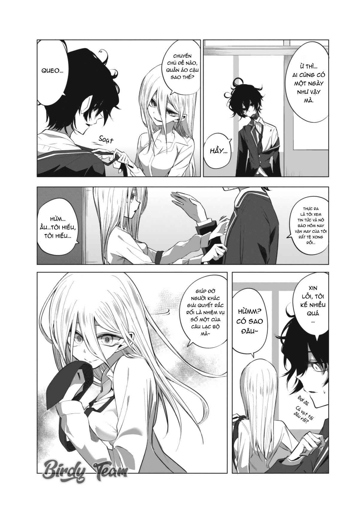 Mizuki-senpai no Koi Uranai Chapter 7 - Page 3