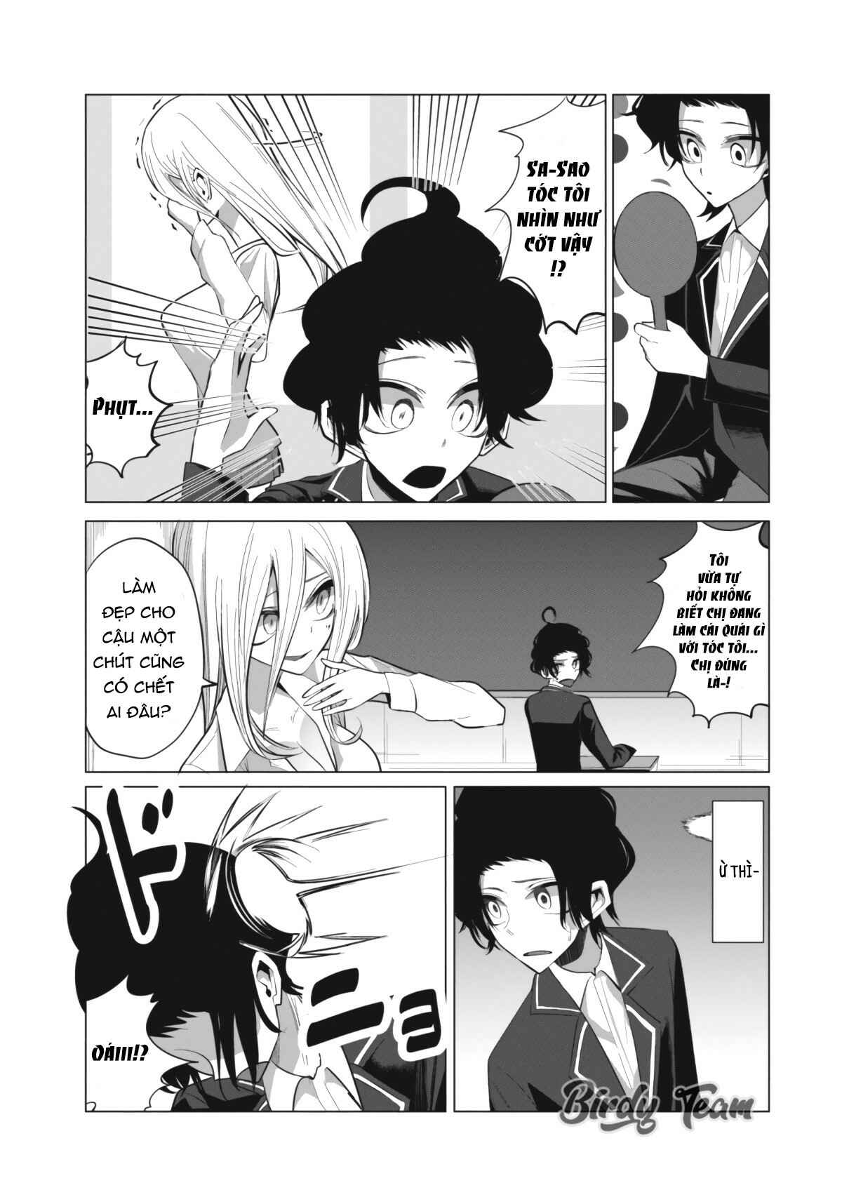 Mizuki-senpai no Koi Uranai Chapter 7 - Page 5