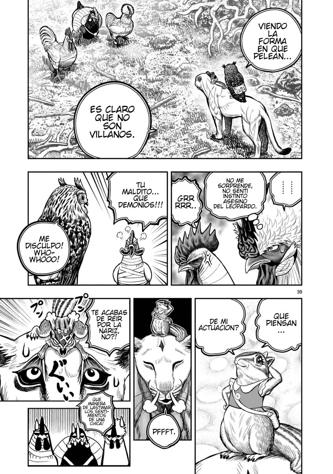 Niwatori Fighter Chapter 37 - Page 41