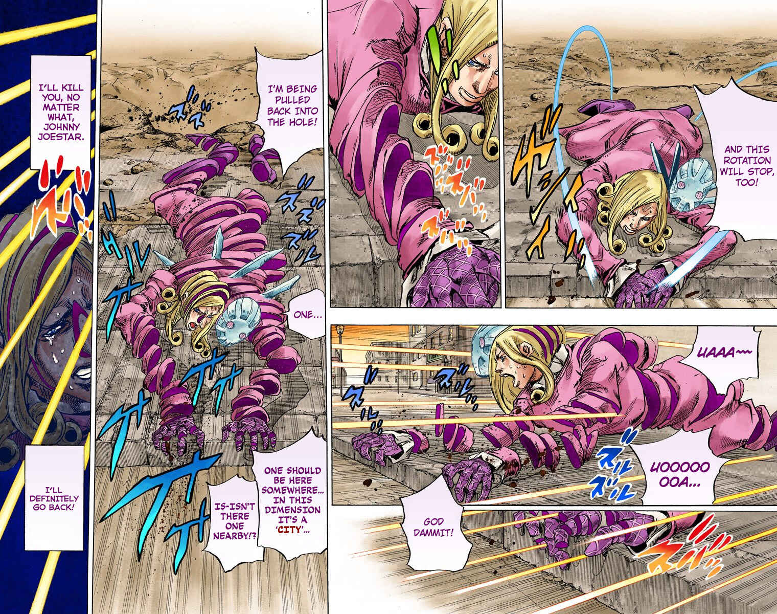 JoJo no Kimyou na Bouken: Part 7 - Steel Ball Run Color-ban Chapter 87 - Page 13