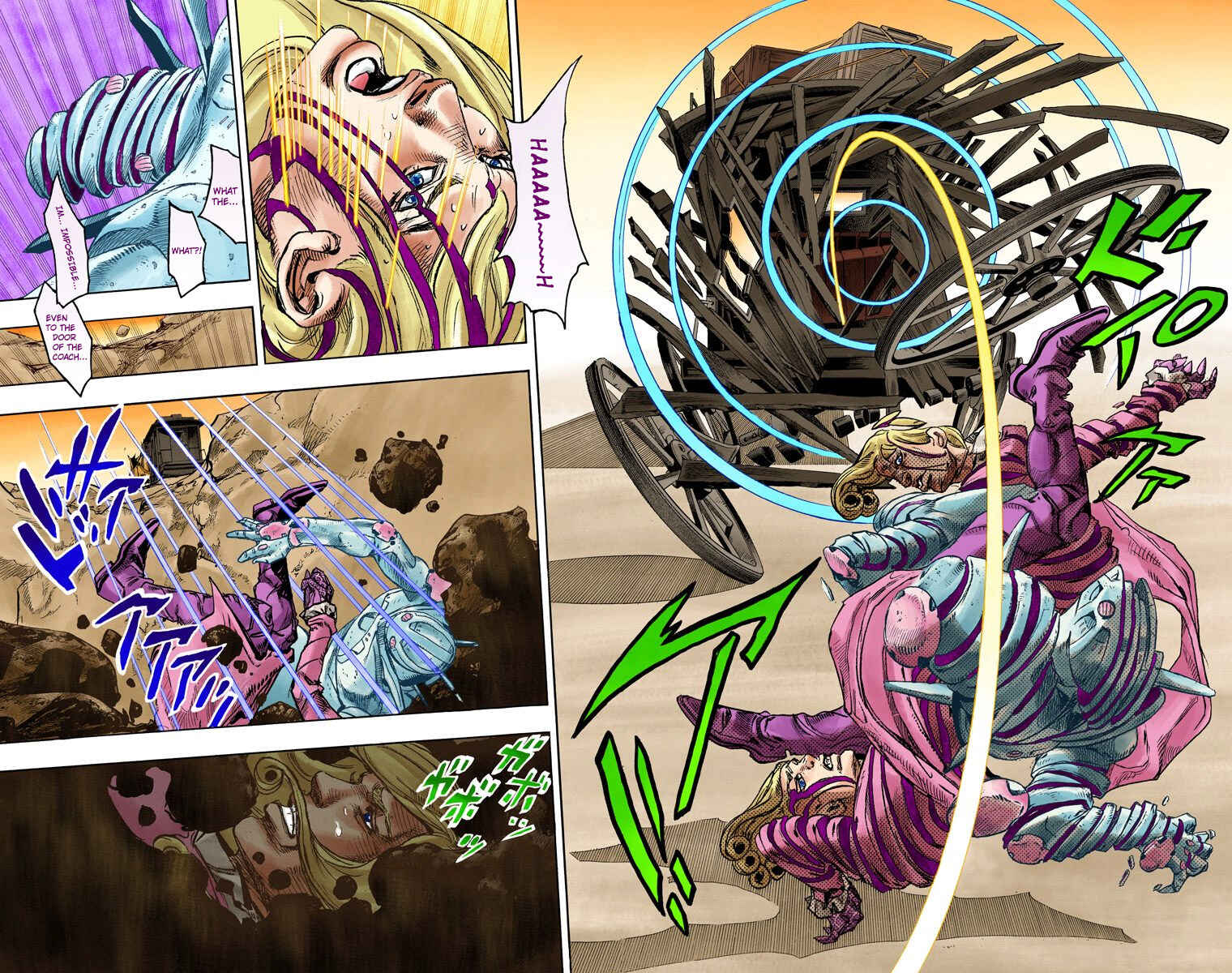 JoJo no Kimyou na Bouken: Part 7 - Steel Ball Run Color-ban Chapter 87 - Page 18