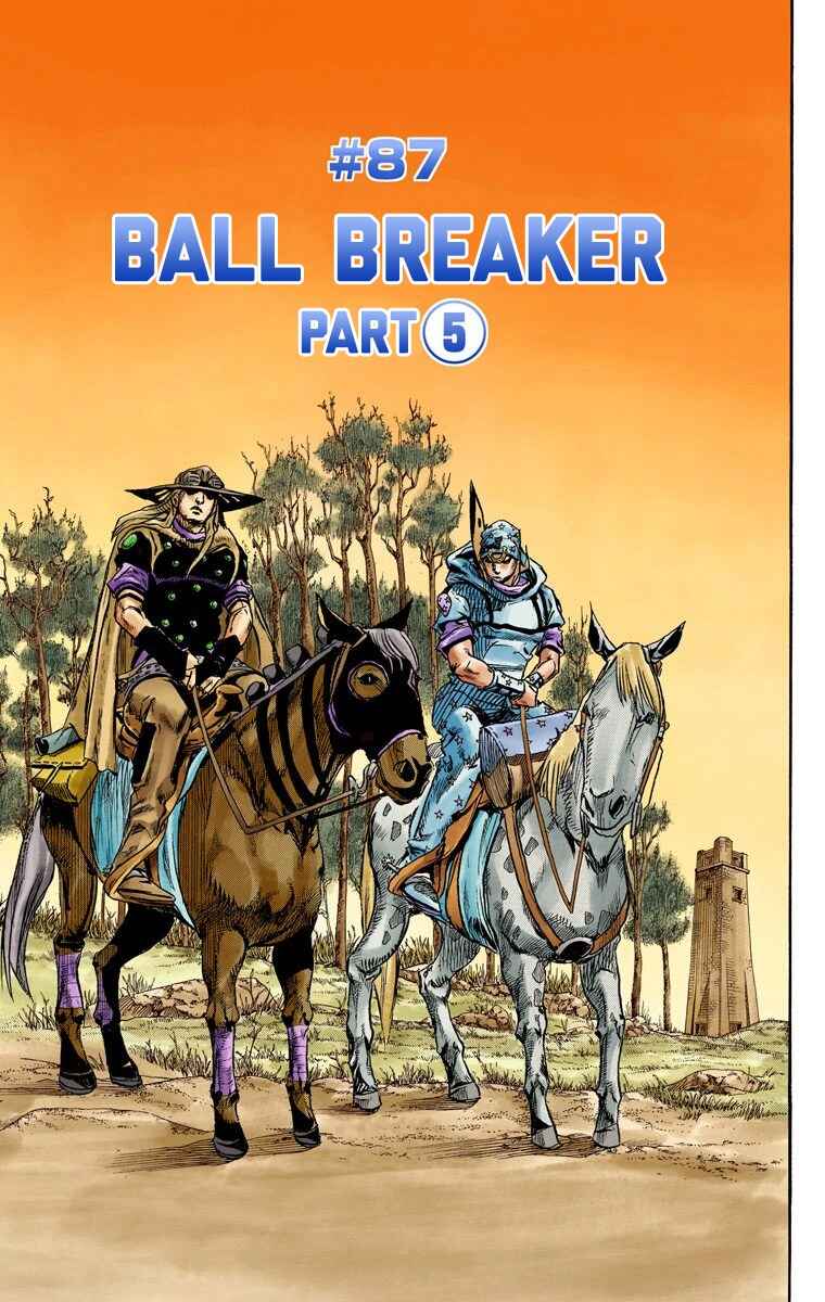 JoJo no Kimyou na Bouken: Part 7 - Steel Ball Run Color-ban Chapter 87 - Page 2