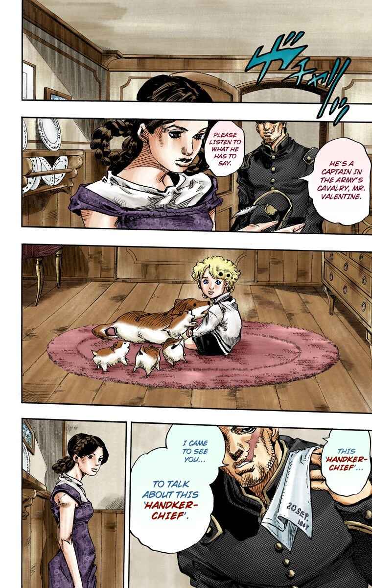 JoJo no Kimyou na Bouken: Part 7 - Steel Ball Run Color-ban Chapter 87 - Page 21