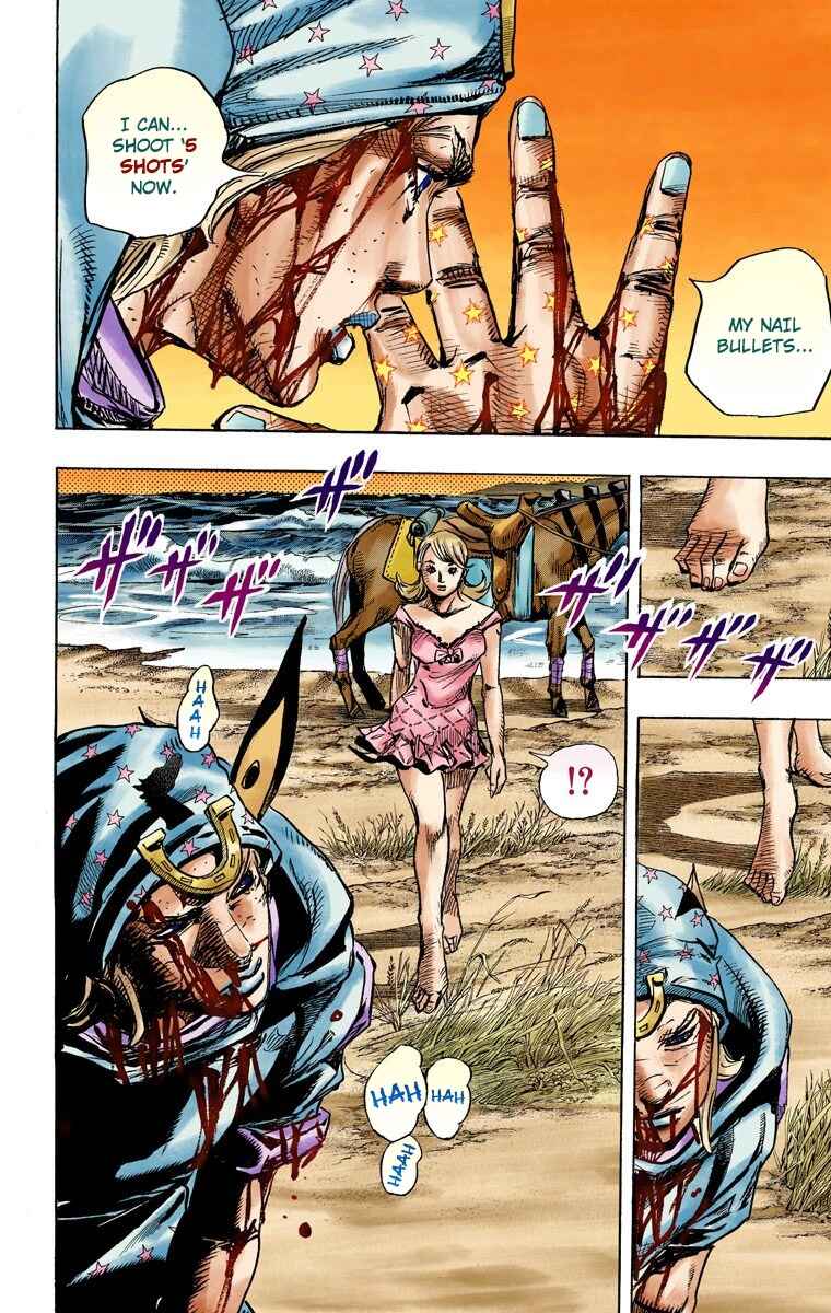 JoJo no Kimyou na Bouken: Part 7 - Steel Ball Run Color-ban Chapter 87 - Page 32