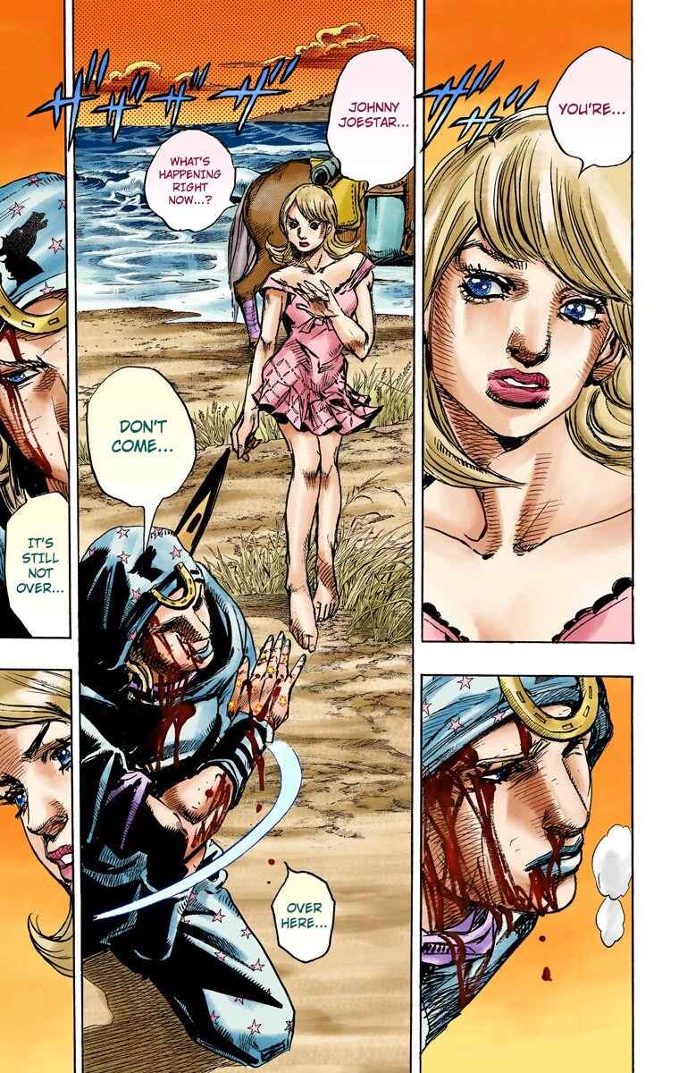 JoJo no Kimyou na Bouken: Part 7 - Steel Ball Run Color-ban Chapter 87 - Page 33