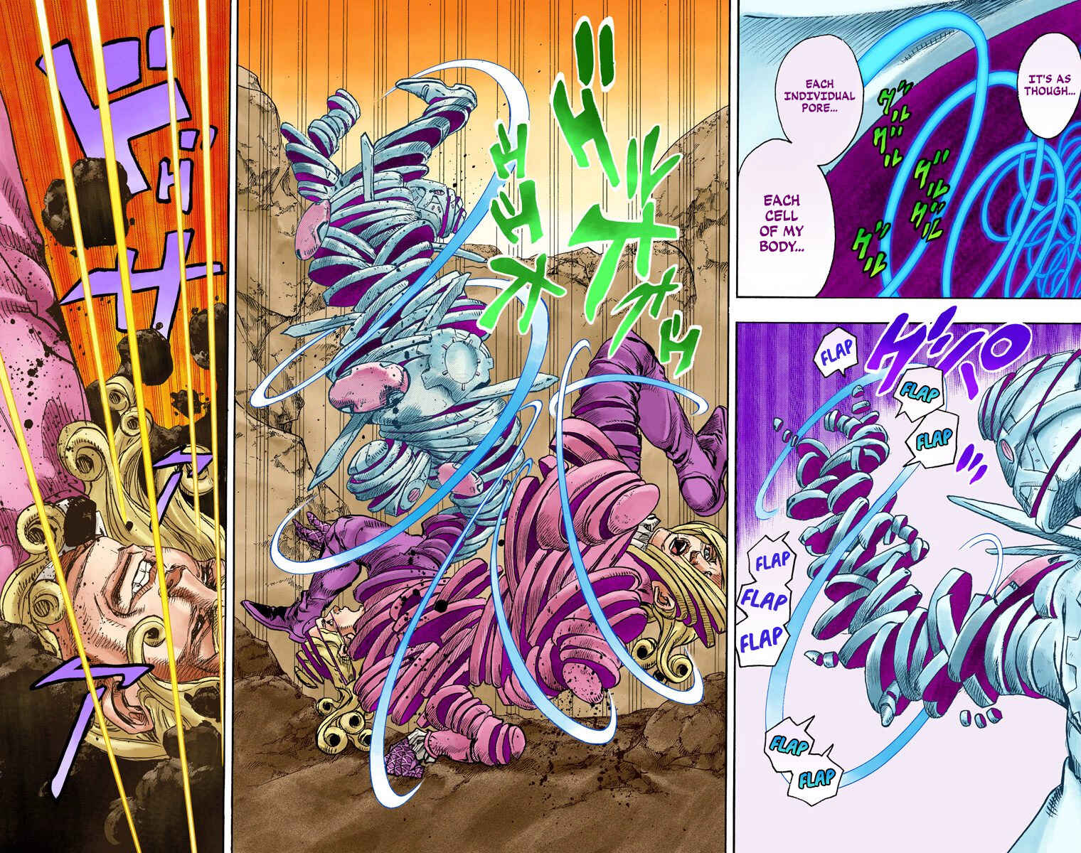 JoJo no Kimyou na Bouken: Part 7 - Steel Ball Run Color-ban Chapter 87 - Page 8