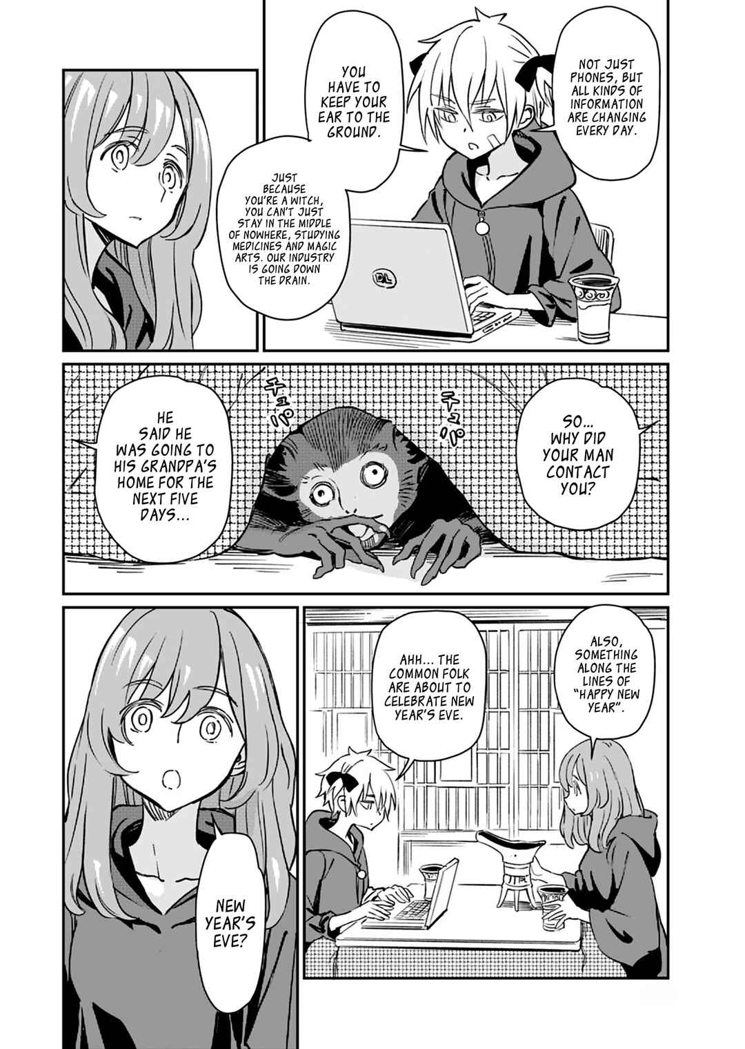 Obokoi Majo wa Majiwaritai! Chapter 20 - Page 4