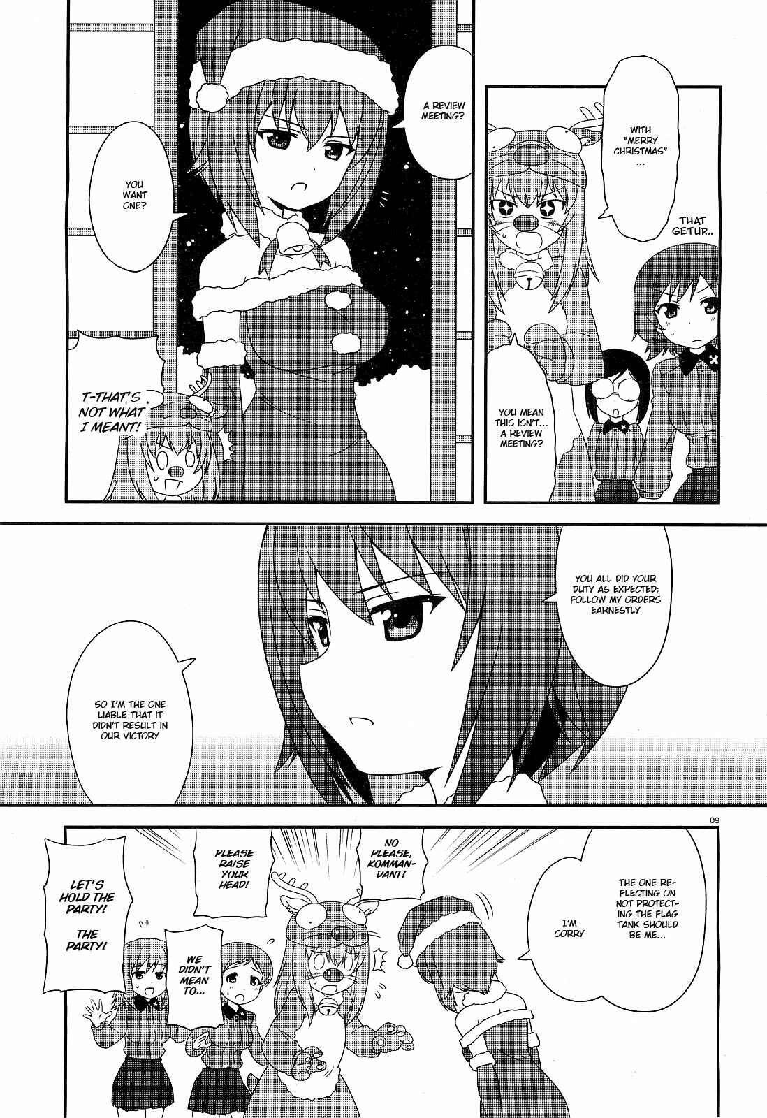 GIRLS und PANZER - Motto Love Love Sakusen desu! Chapter 9 - Page 9