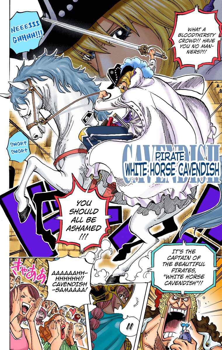 One Piece (Official Colored) Chapter 722 - Page 10