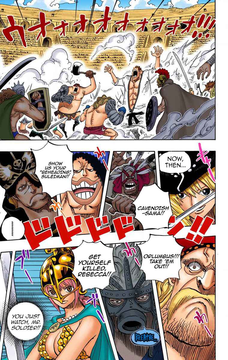 One Piece (Official Colored) Chapter 722 - Page 15
