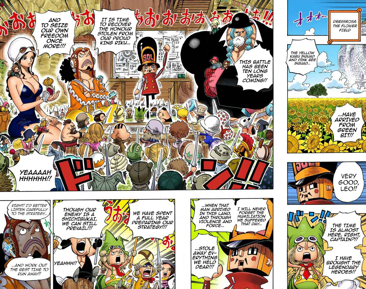 One Piece (Official Colored) Chapter 722 - Page 16