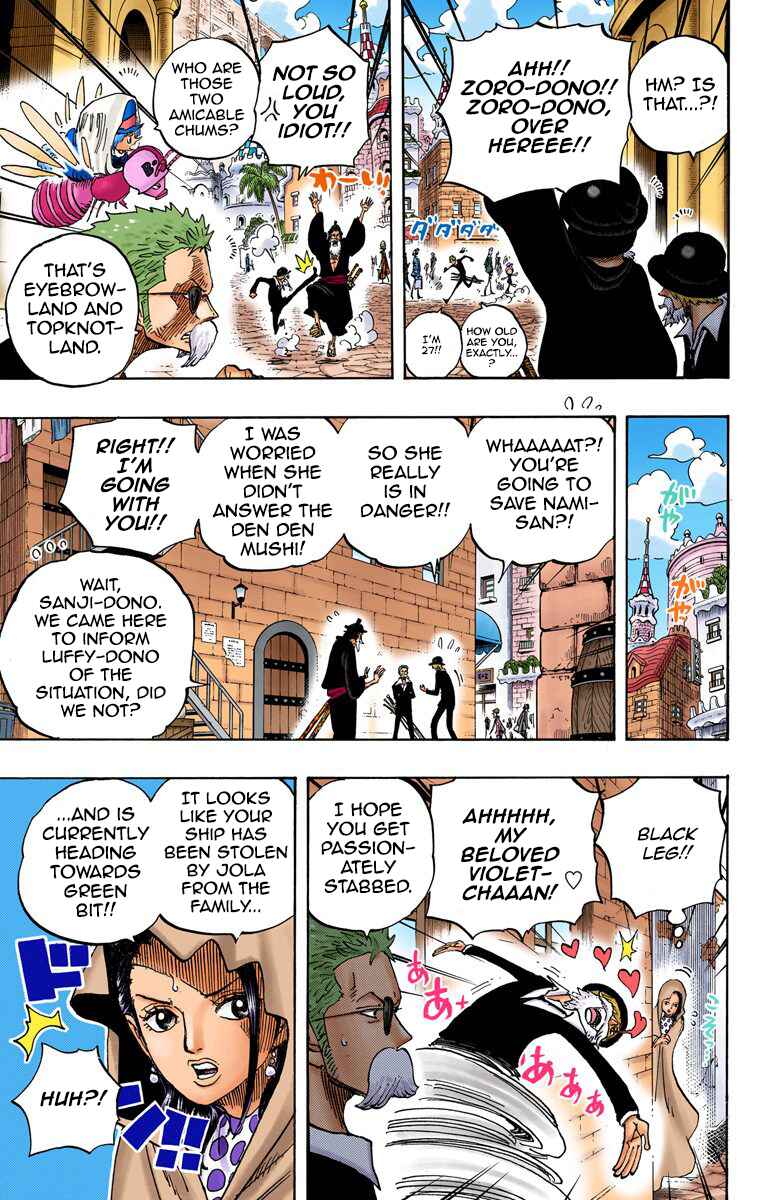 One Piece (Official Colored) Chapter 722 - Page 18