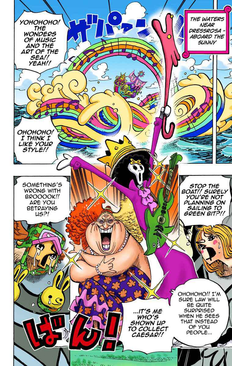 One Piece (Official Colored) Chapter 722 - Page 19