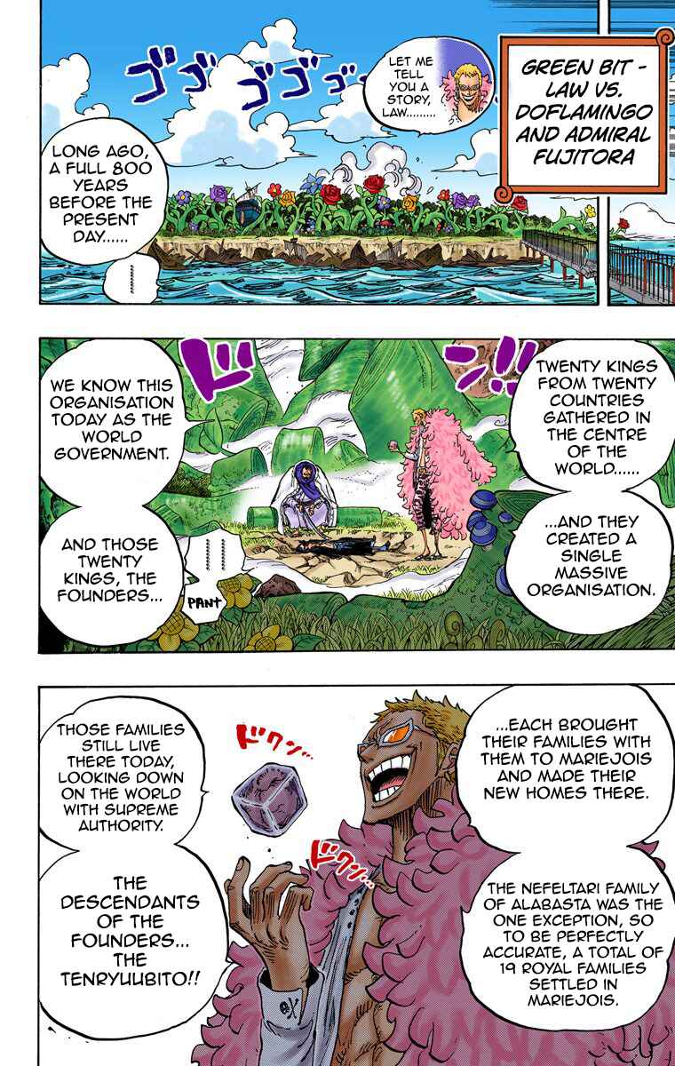 One Piece (Official Colored) Chapter 722 - Page 23