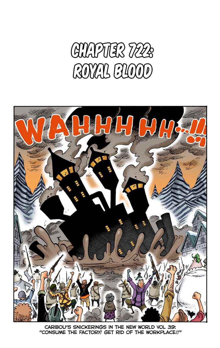 One Piece (Official Colored) Chapter 722 - Page 7