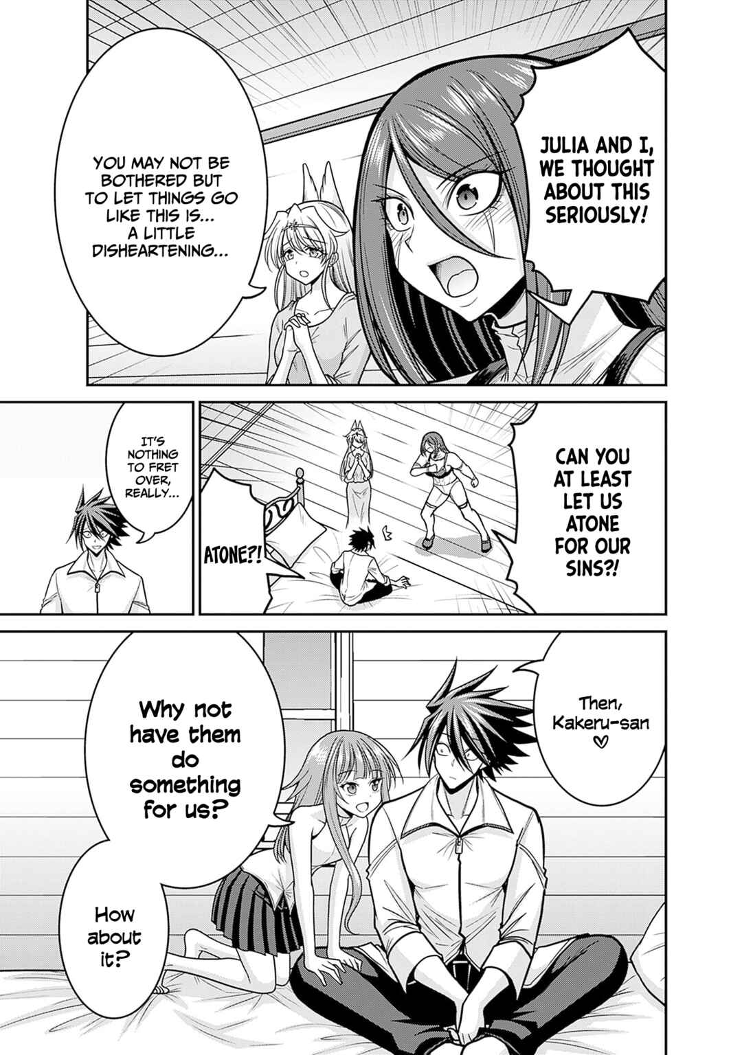 Kujibiki Tokushou: Musou Harem-ken Chapter 49 - Page 10
