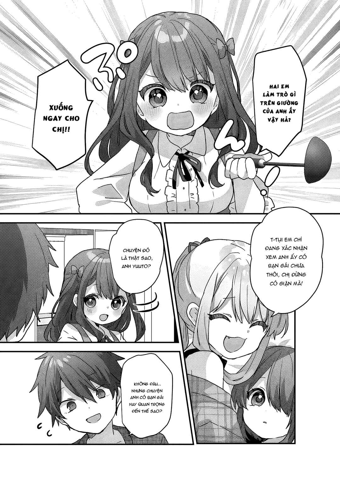 Daigaku Nyuugakuji Kara Uwasa Sareteita Bishoujo San Shimai, Ikiwakareteita Gimai Datta. Chapter 2 - Page 17