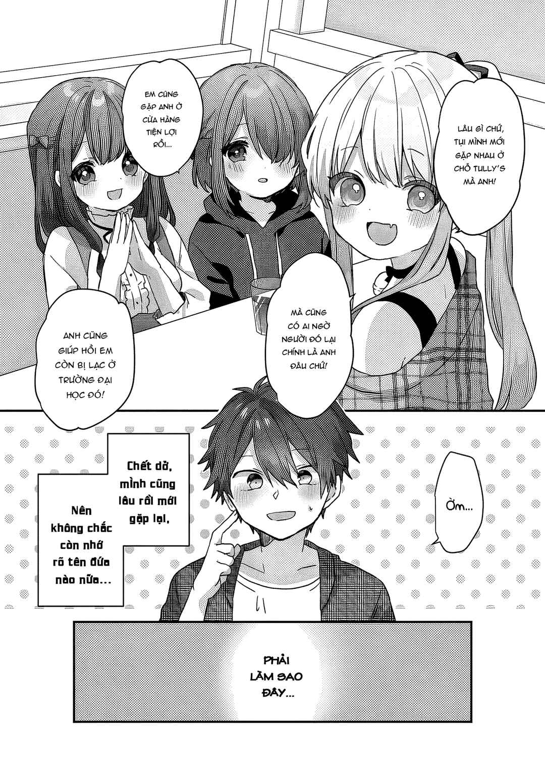 Daigaku Nyuugakuji Kara Uwasa Sareteita Bishoujo San Shimai, Ikiwakareteita Gimai Datta. Chapter 2 - Page 5