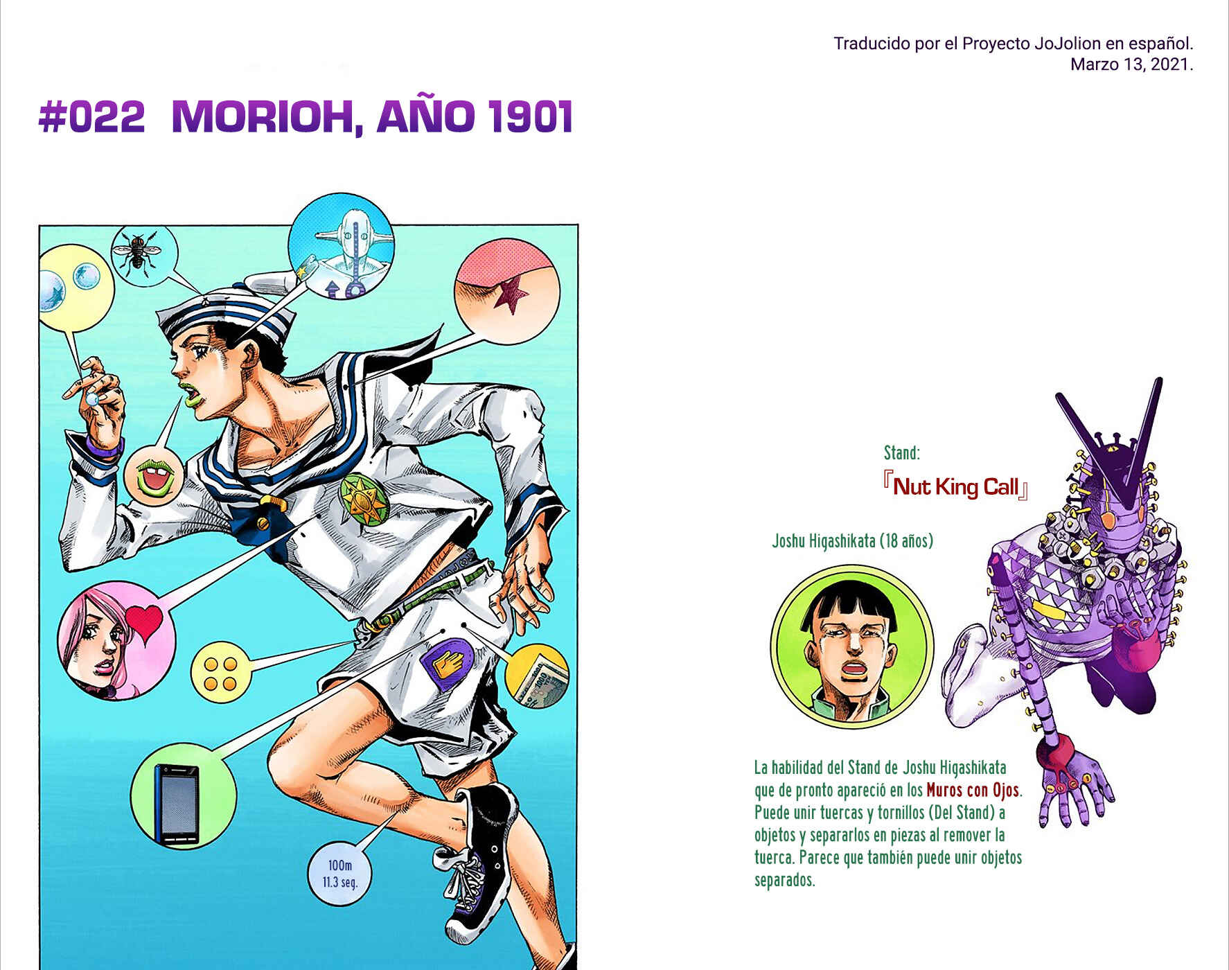 JoJo no Kimyou na Bouken: Part 8 - JoJolion Color-ban Chapter 22 - Page 1