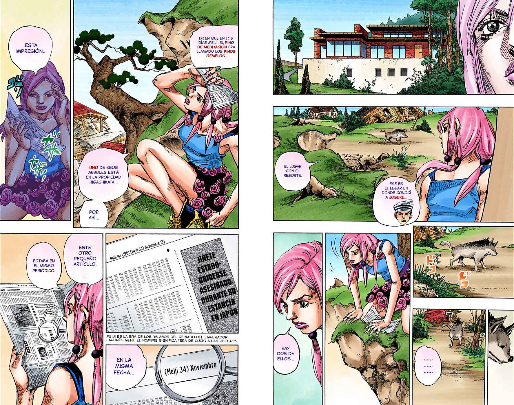 JoJo no Kimyou na Bouken: Part 8 - JoJolion Color-ban Chapter 22 - Page 13