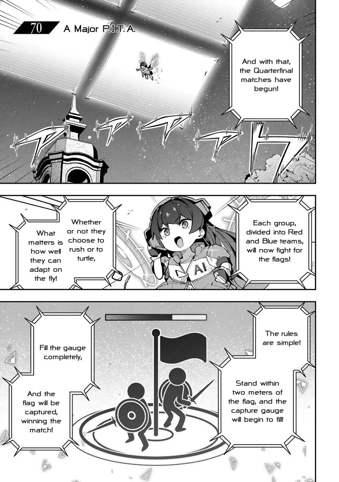 Destiny Unchain Online: Kyuuketsuki Shoujo to Natte, Yagate 'Aka no Maou' to Yobareru You ni Narimashita Chapter 70 - Page 1