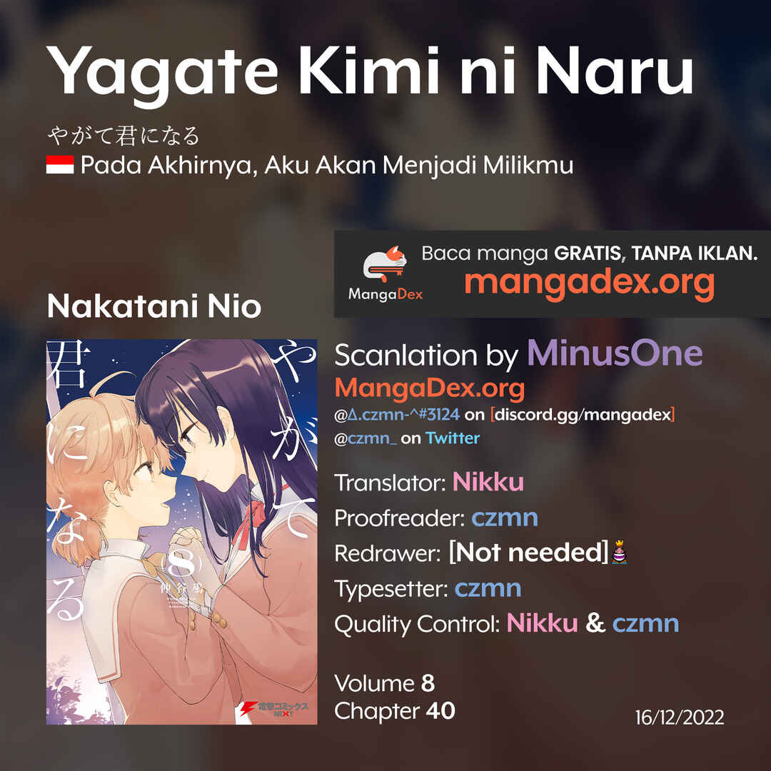 Yagate Kimi ni Naru Chapter 40 - Page 1