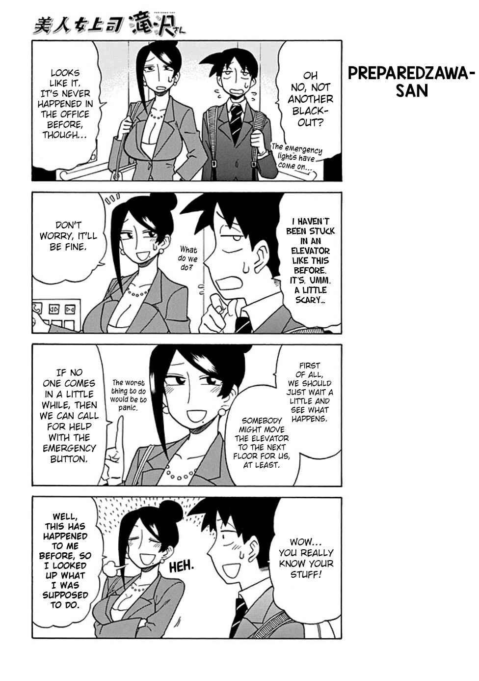 Bijin Onna Joushi Takizawa-san Chapter 55 - Page 2