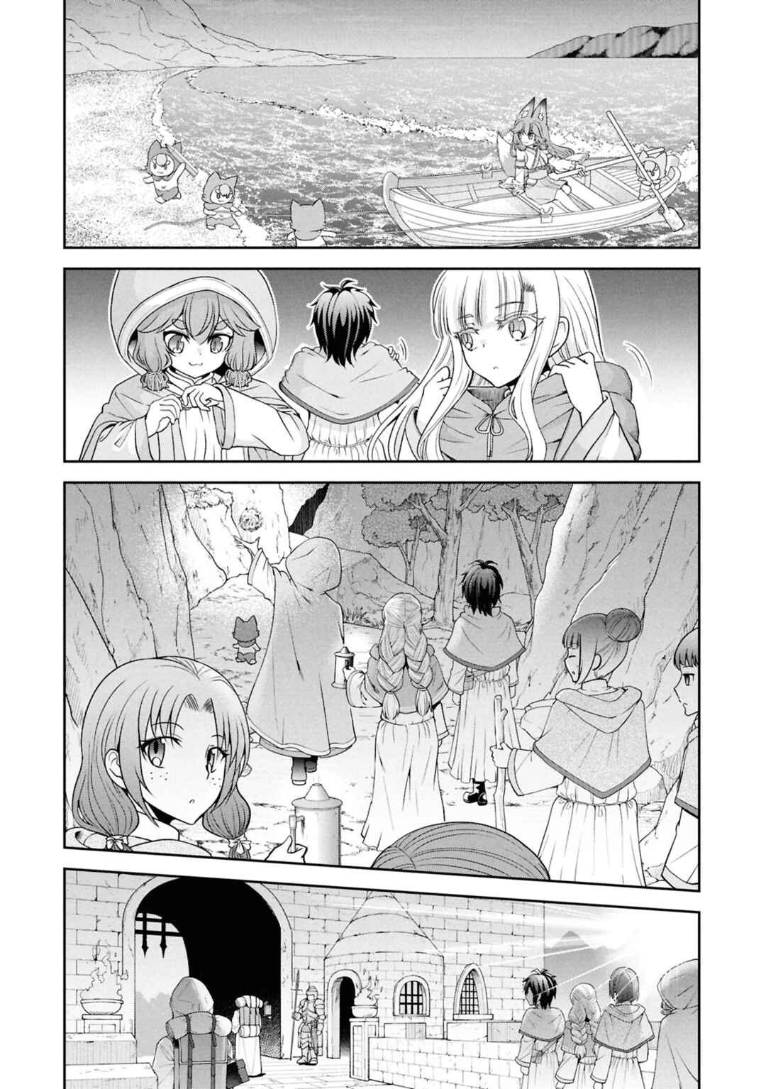 Tenohira Kaitaku Mura de Isekai Kenkokuki ~Fueteku Yome-tachi to Nonbiri Mujintou Life~ Chapter 49 - Page 21