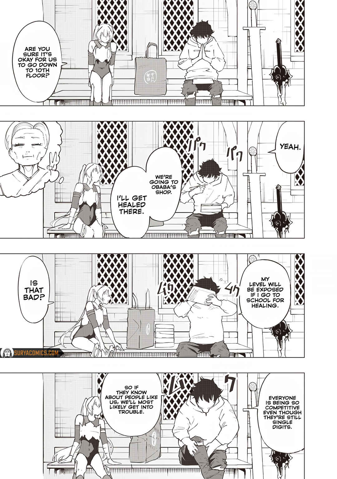 Wazawai no Avalon: Game Saijaku no Akuyaku Debu ni Ten'i Shita kedo, Ore dake "Yasereba Tsuyokute New Game" na Sekai datta no de, Saisoku Level Up & Hametsu Flag Kaihi de Kage no Eiyuu o Mezashimasu Chapter 24 - Page 12