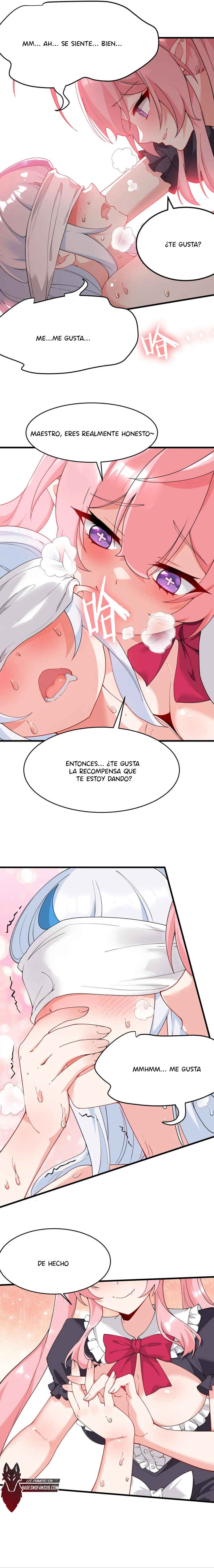 Tiānshēng Mèigǔ De Wǒ Bèi Bìng Jiāo Tú Er Dīng Shàngle Chapter 35 - Page 9