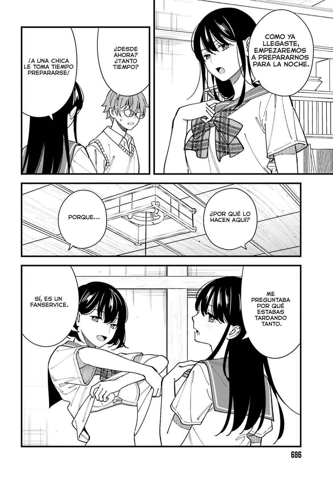 Osananajimi no Koukousei no Aida ni Nikutai Kankei wa Seiritsu suru ka. Chapter 14 - Page 6