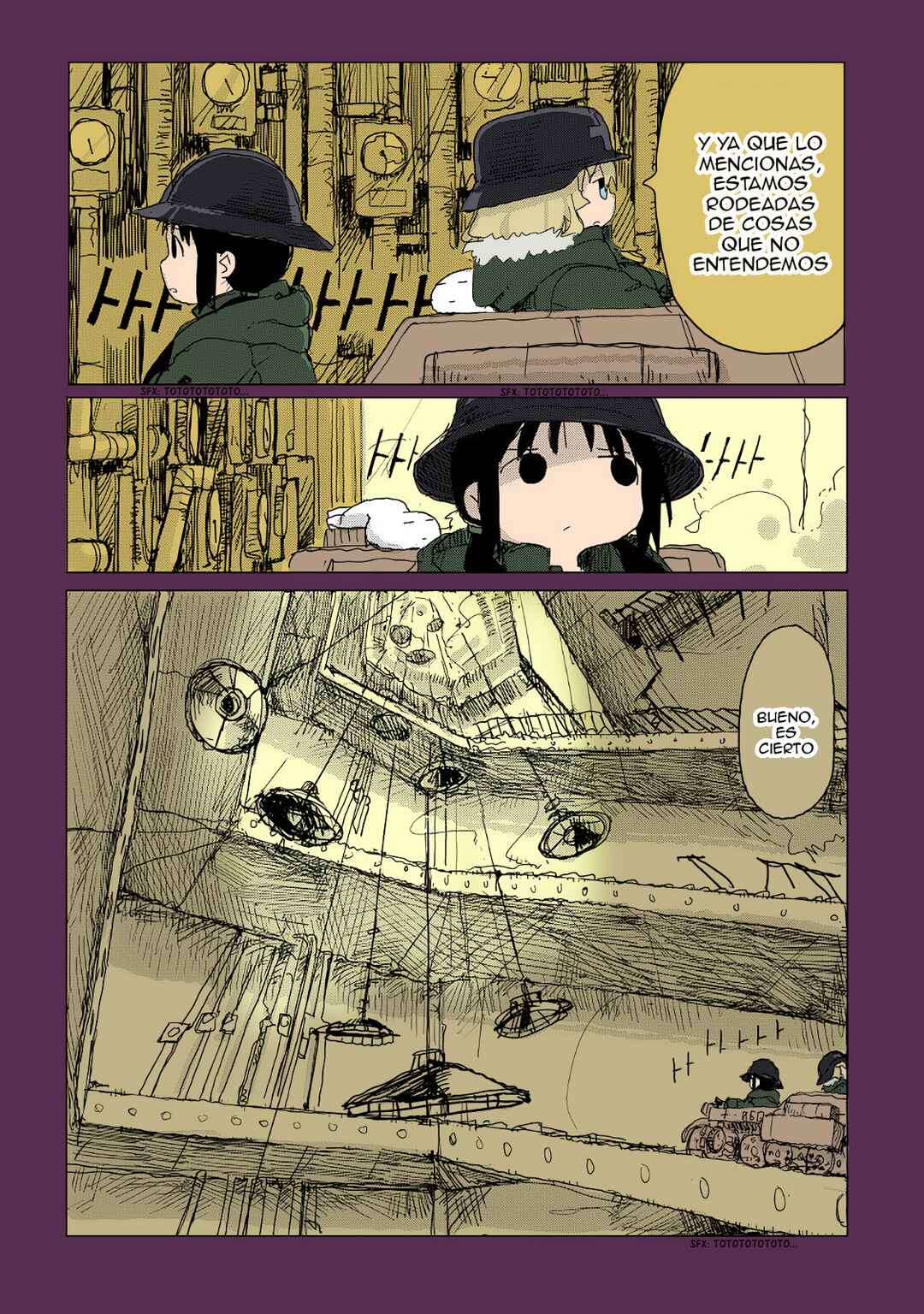 Shoujo Shuumatsu Ryokou (Fan Colored) Chapter 25 - Page 12