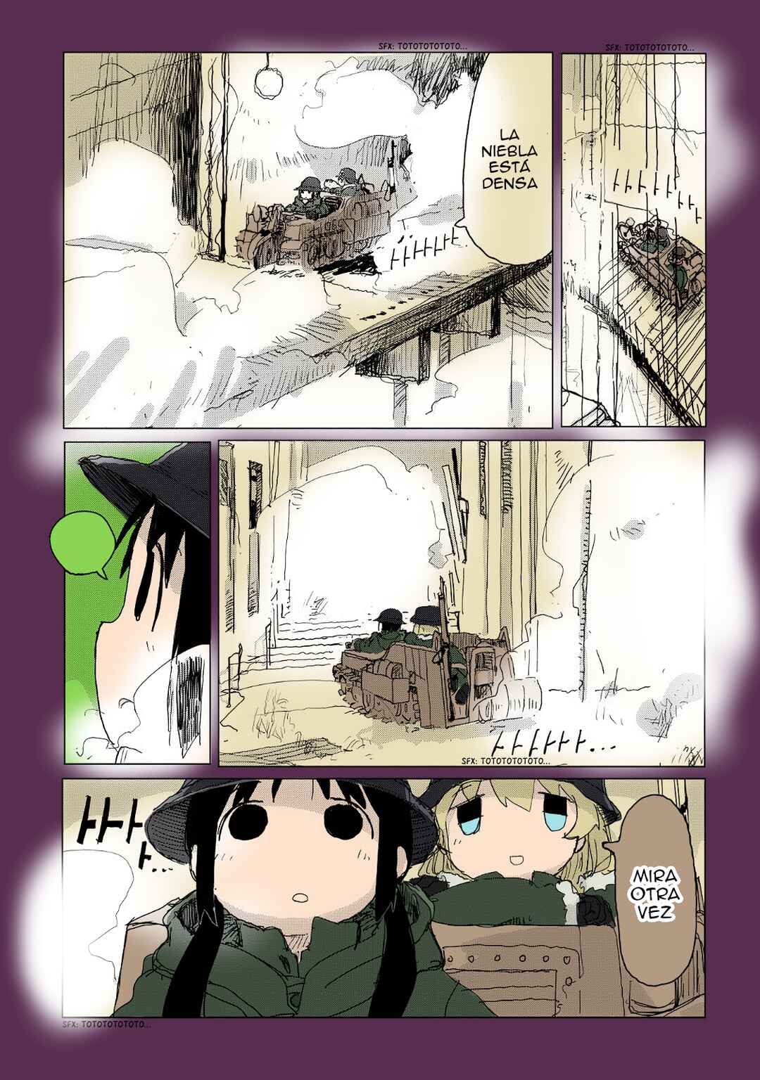 Shoujo Shuumatsu Ryokou (Fan Colored) Chapter 25 - Page 13