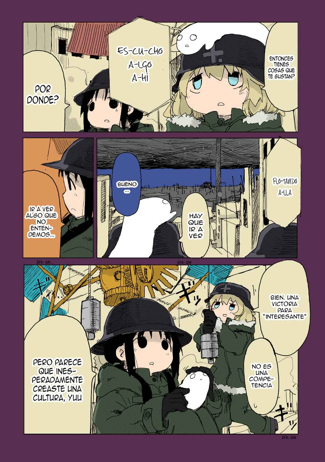 Shoujo Shuumatsu Ryokou (Fan Colored) Chapter 25 - Page 16