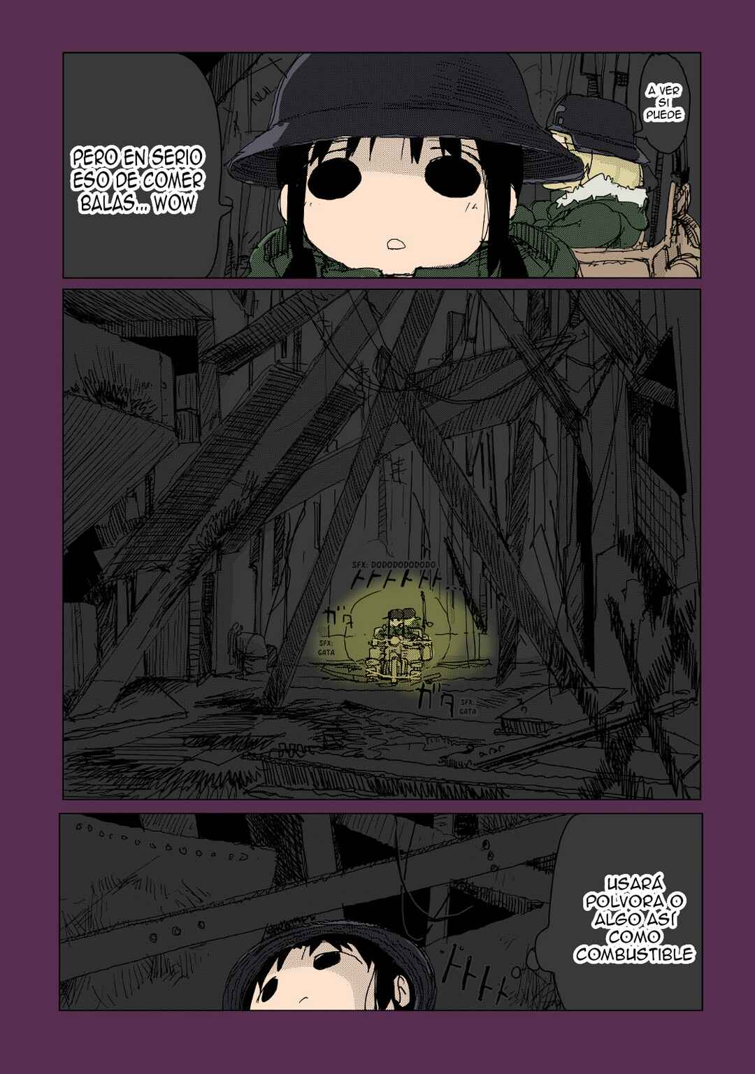 Shoujo Shuumatsu Ryokou (Fan Colored) Chapter 25 - Page 5