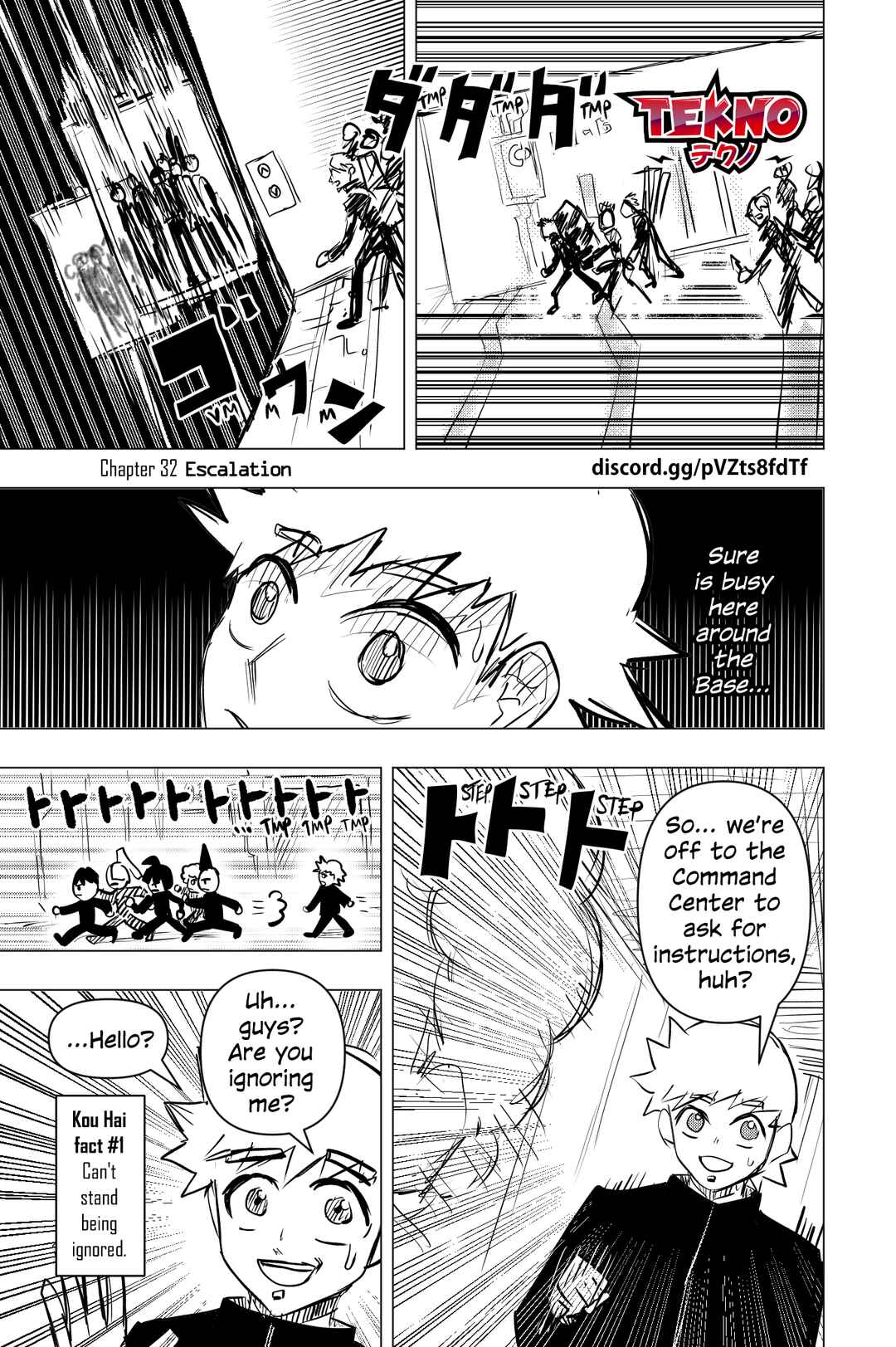 TEKNO: Sci-Fi Shonen Manga! Chapter 32 - Page 1