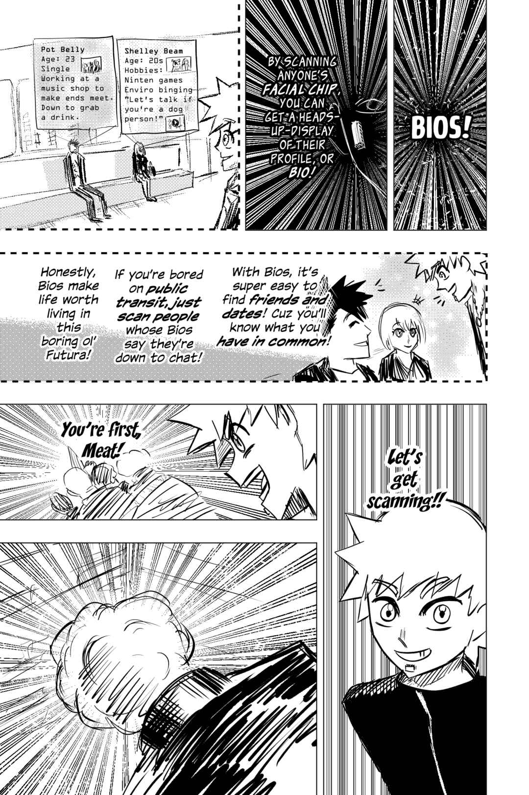 TEKNO: Sci-Fi Shonen Manga! Chapter 32 - Page 3