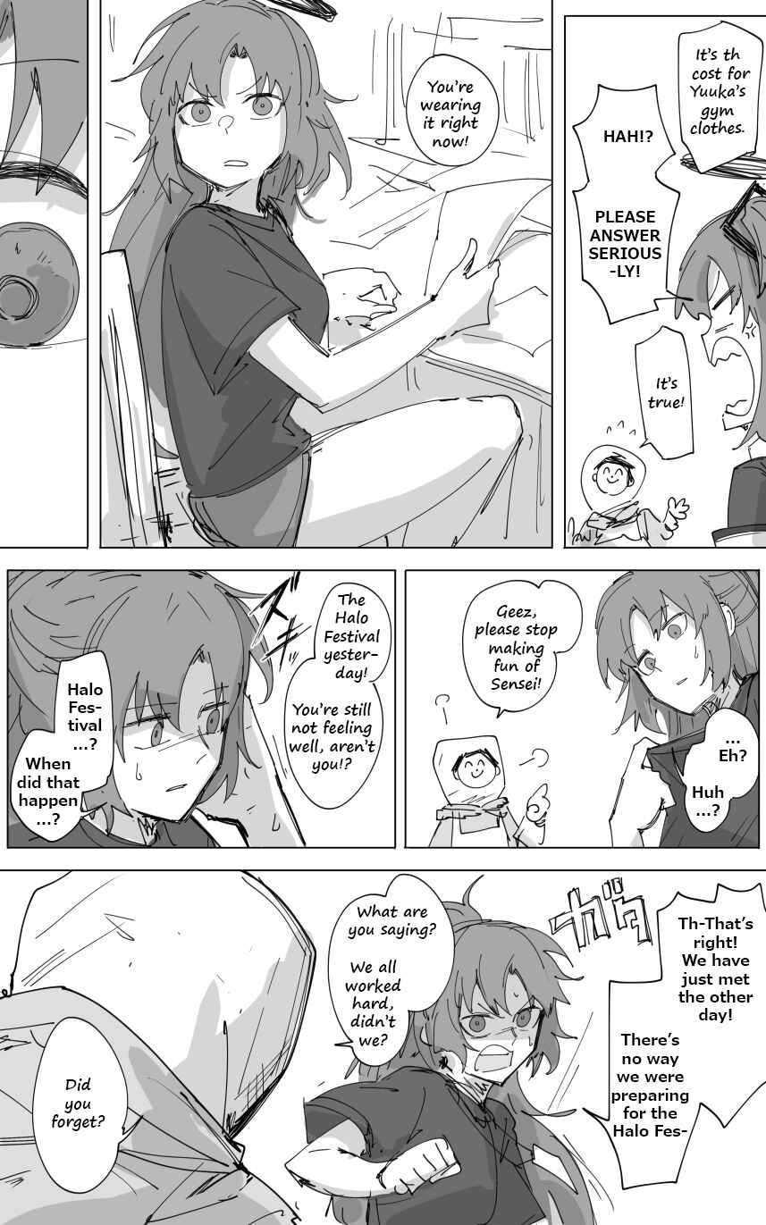 Blue Archive - Kankan's Blue Archive Logs (Doujinshi) Chapter 0 - Page 2